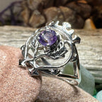 Dedication Luckenbooth Amethyst Ring
