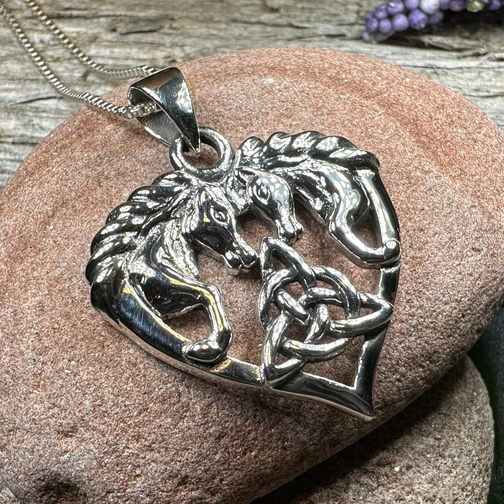 Cheval Celtic Horse Necklace