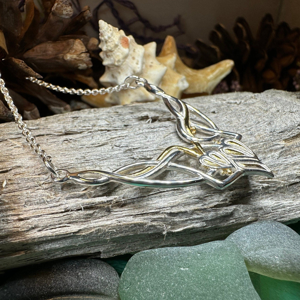 Meadow Celtic Leaf Necklace