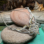 Meadow Celtic Leaf Necklace