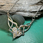 Meadow Celtic Leaf Necklace