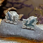 Eilonwy Welsh Dragon Stud Earrings