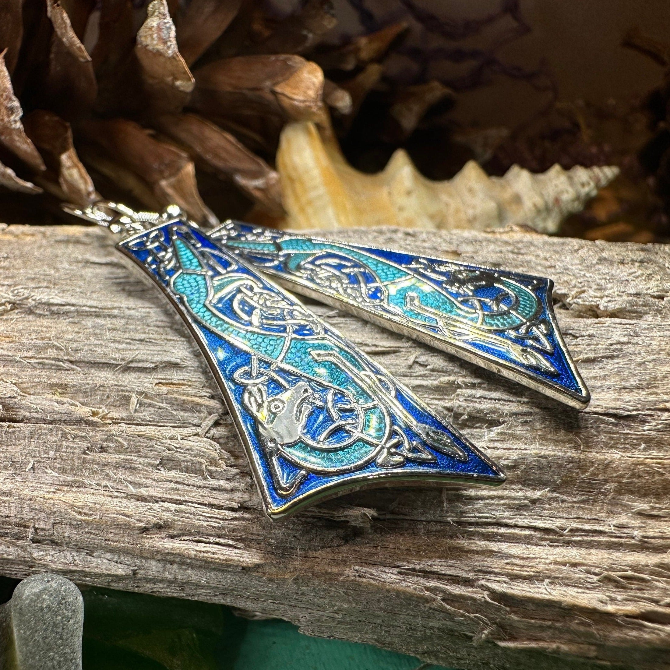 Dorcha Celtic Earrings
