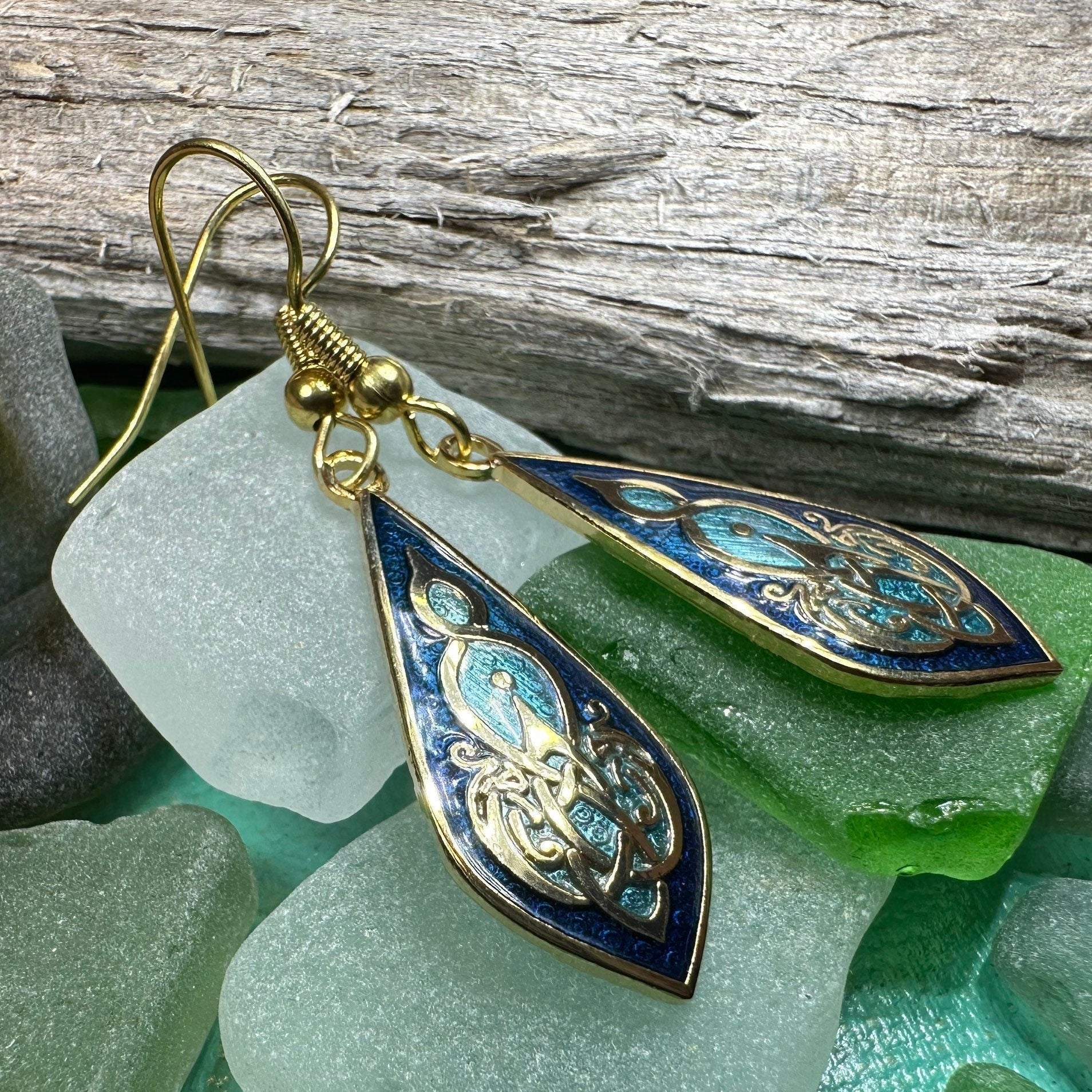 Aura Celtic Earrings