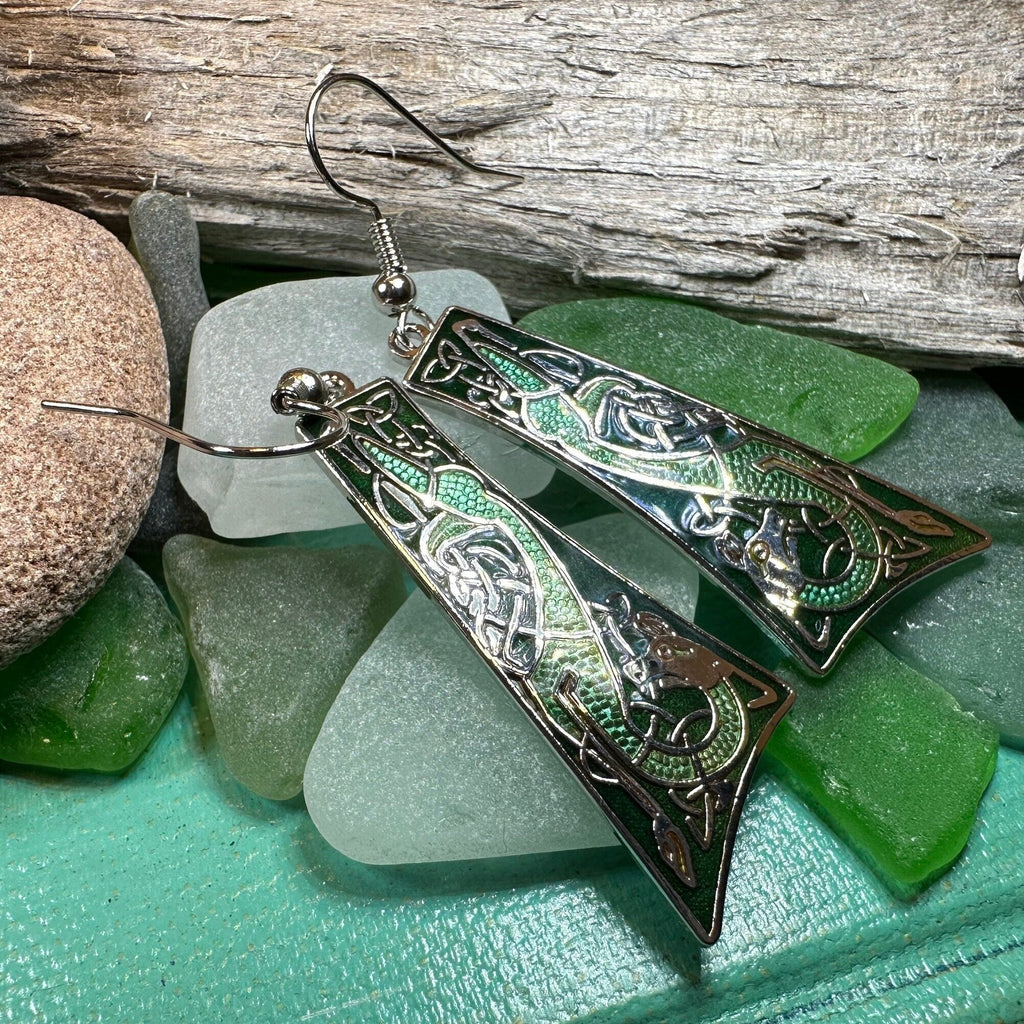 Dorcha Celtic Earrings