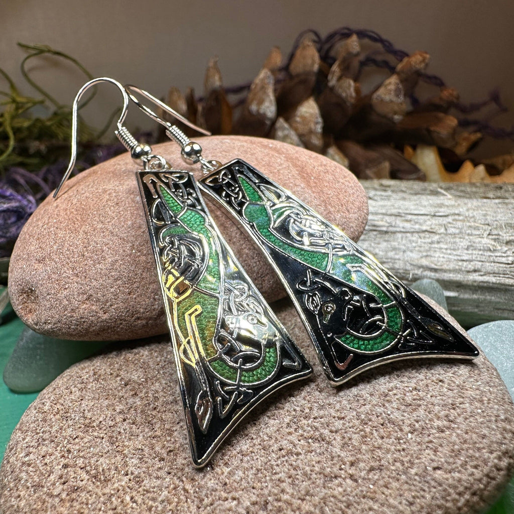 Dorcha Celtic Earrings