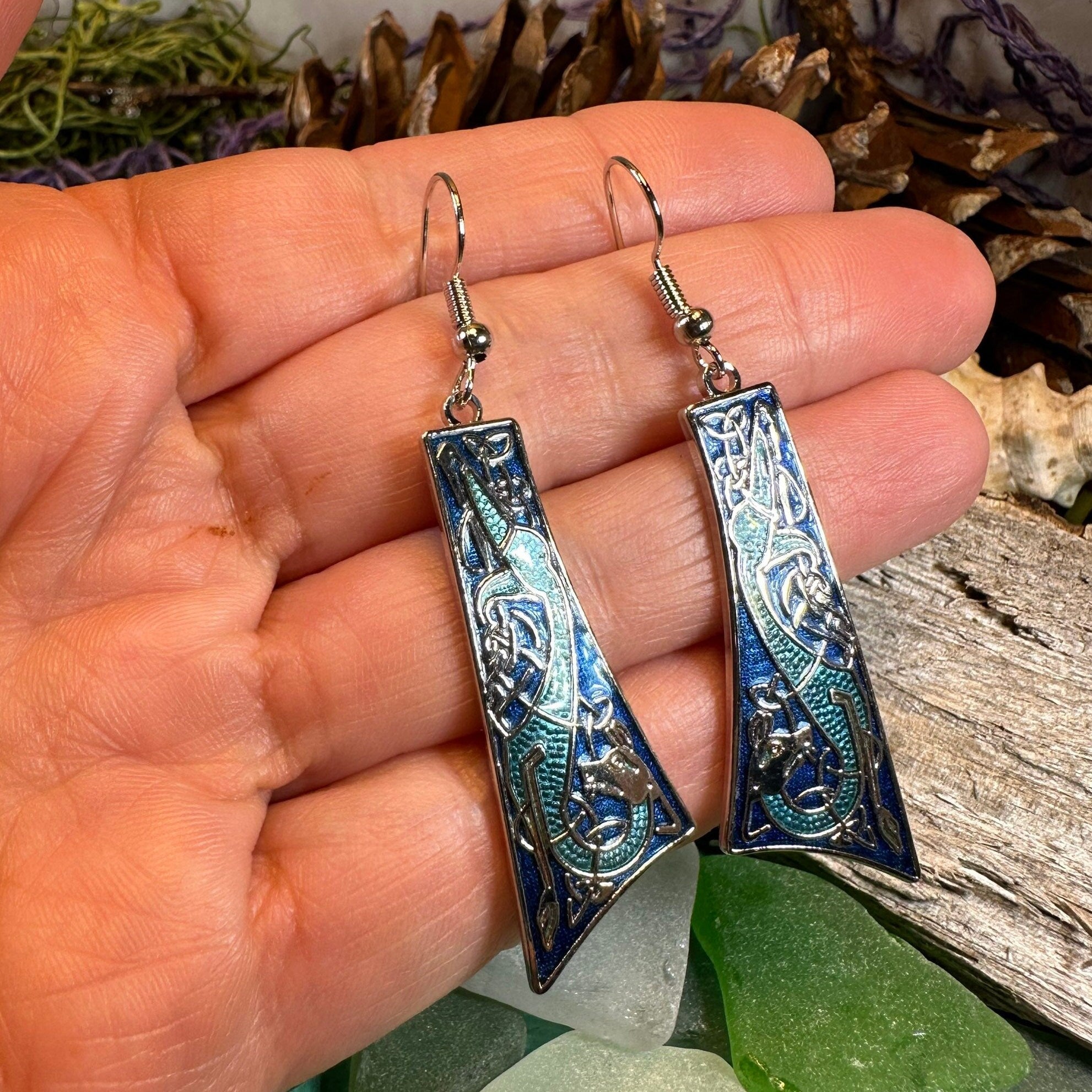 Dorcha Celtic Earrings