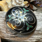 Vortex Celtic Spiral Brooch