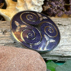 Vortex Celtic Spiral Brooch