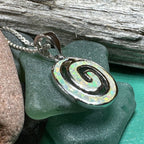 Aurora Celtic Spiral Necklace