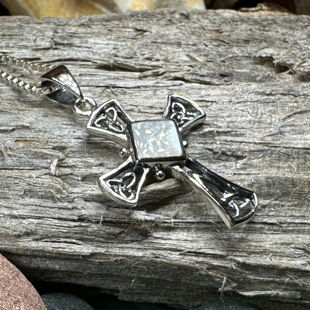 Divinity Celtic Cross Necklace