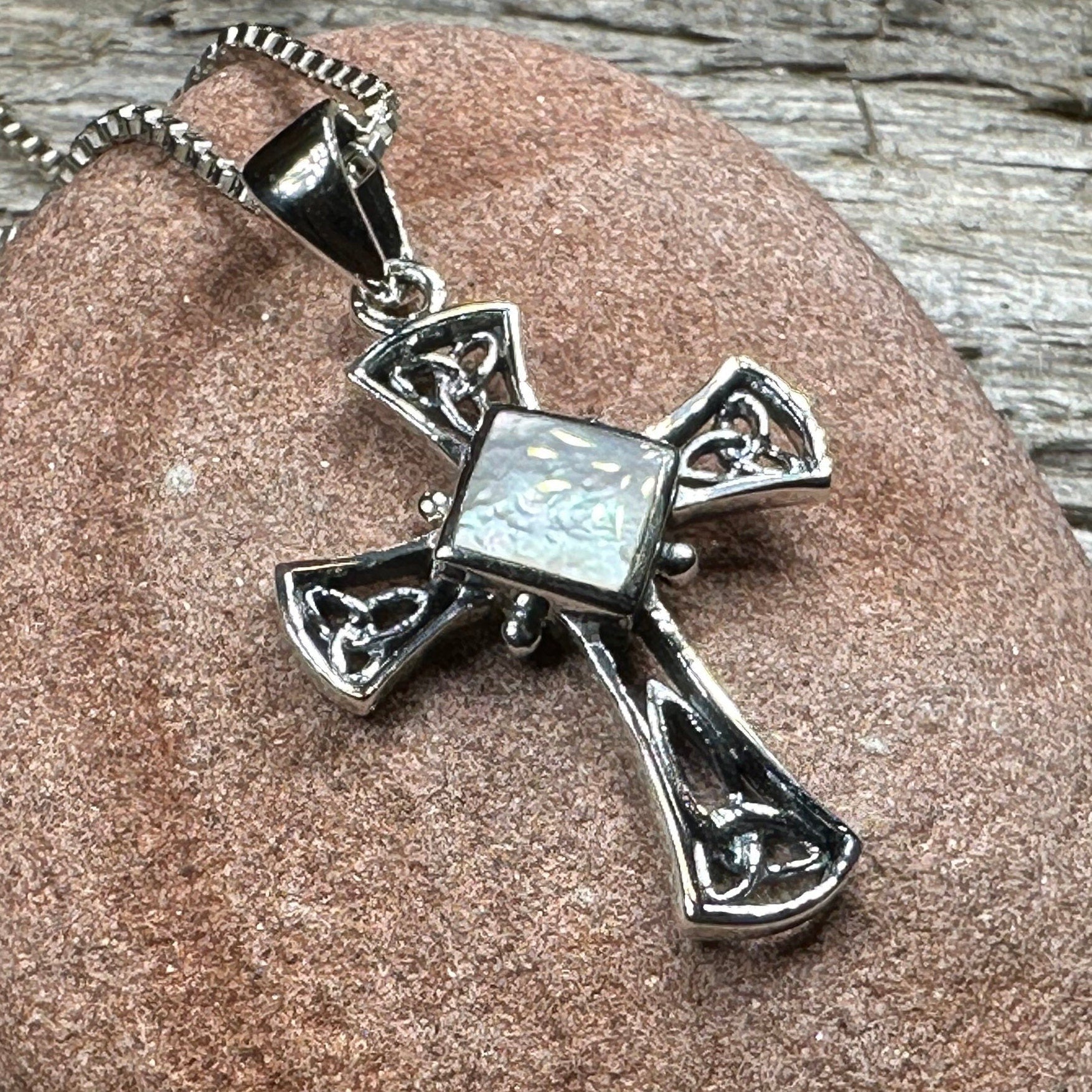 Divinity Celtic Cross Necklace