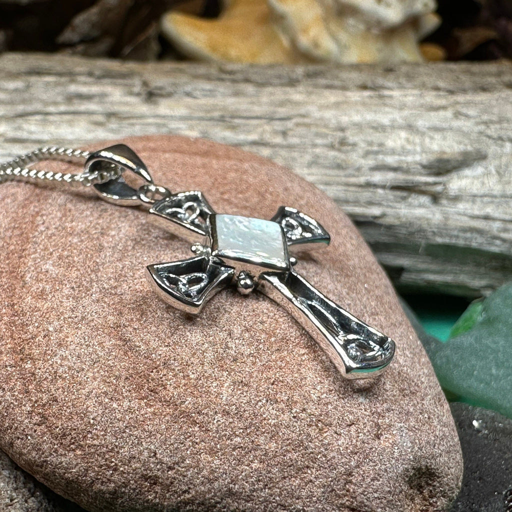 Divinity Celtic Cross Necklace