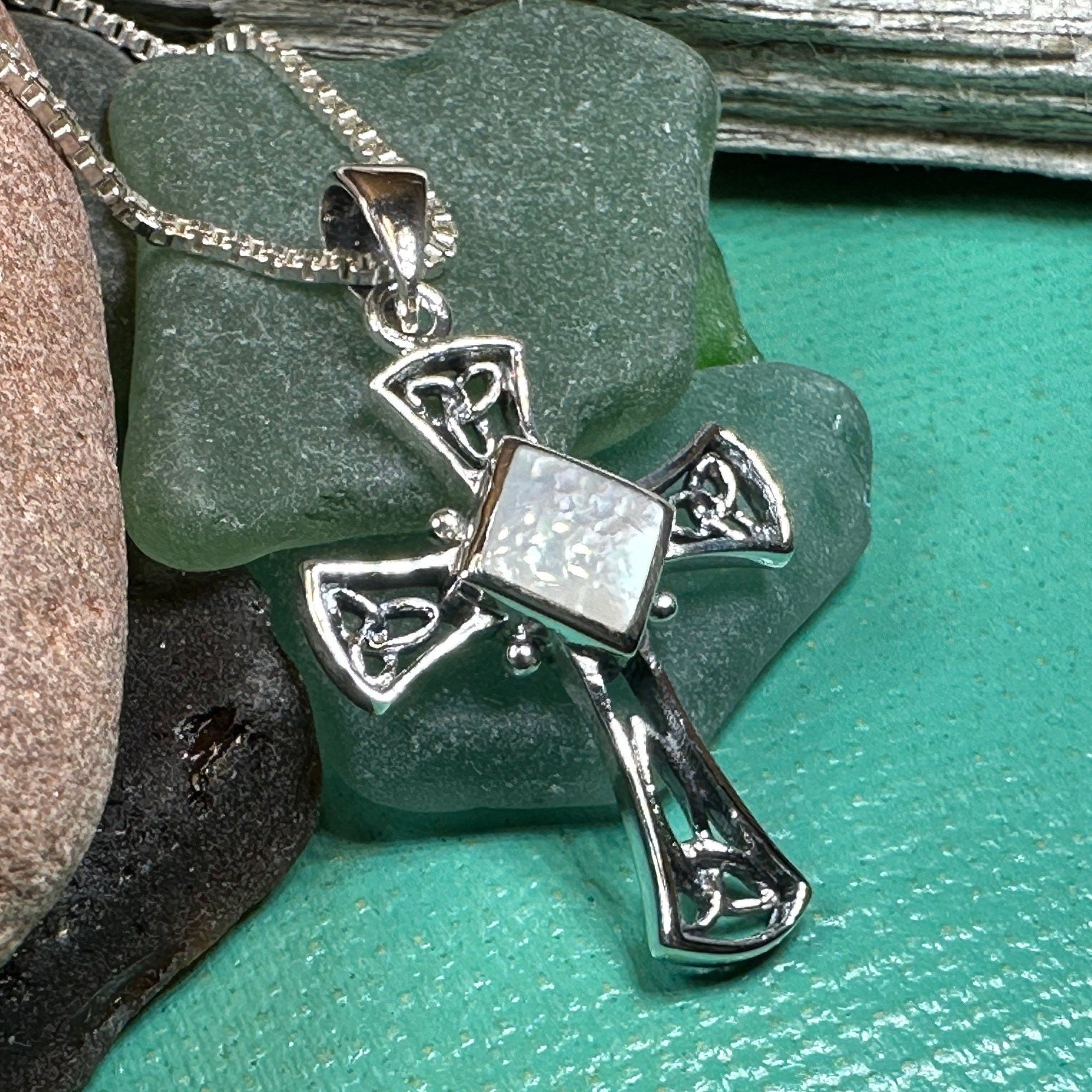 Divinity Celtic Cross Necklace