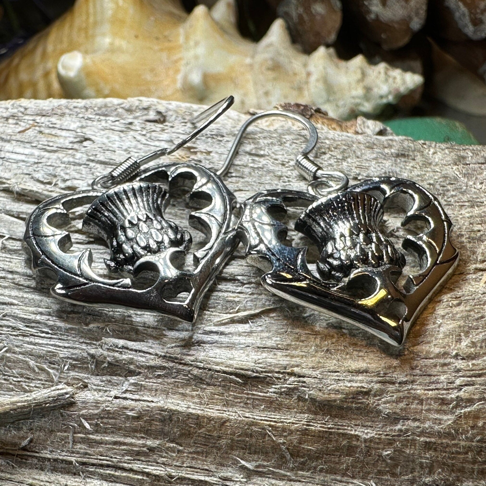 Drina Thistle Earrings