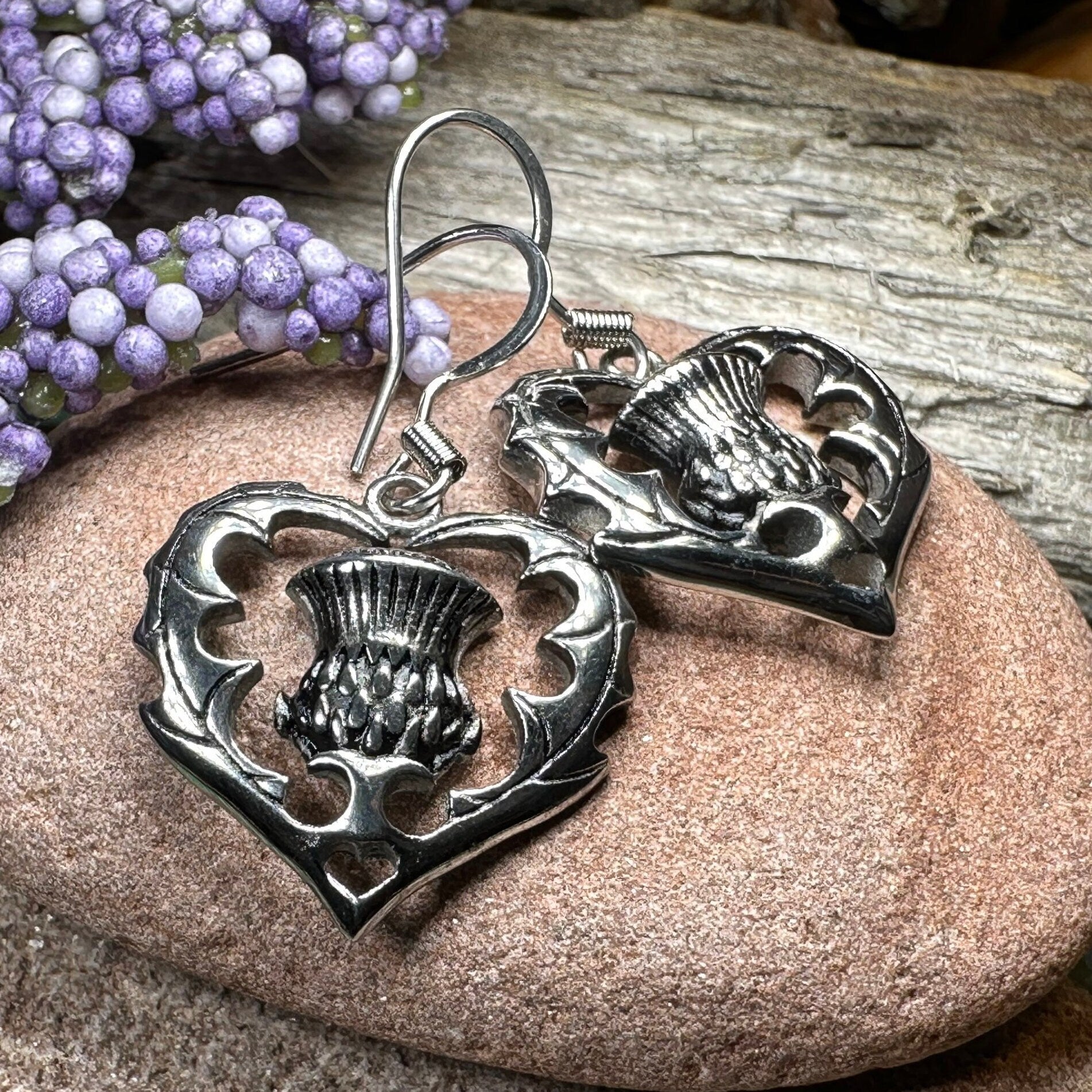 Drina Thistle Earrings