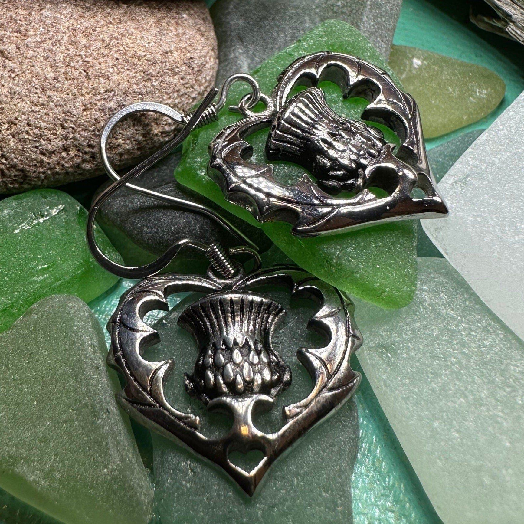 Drina Thistle Earrings