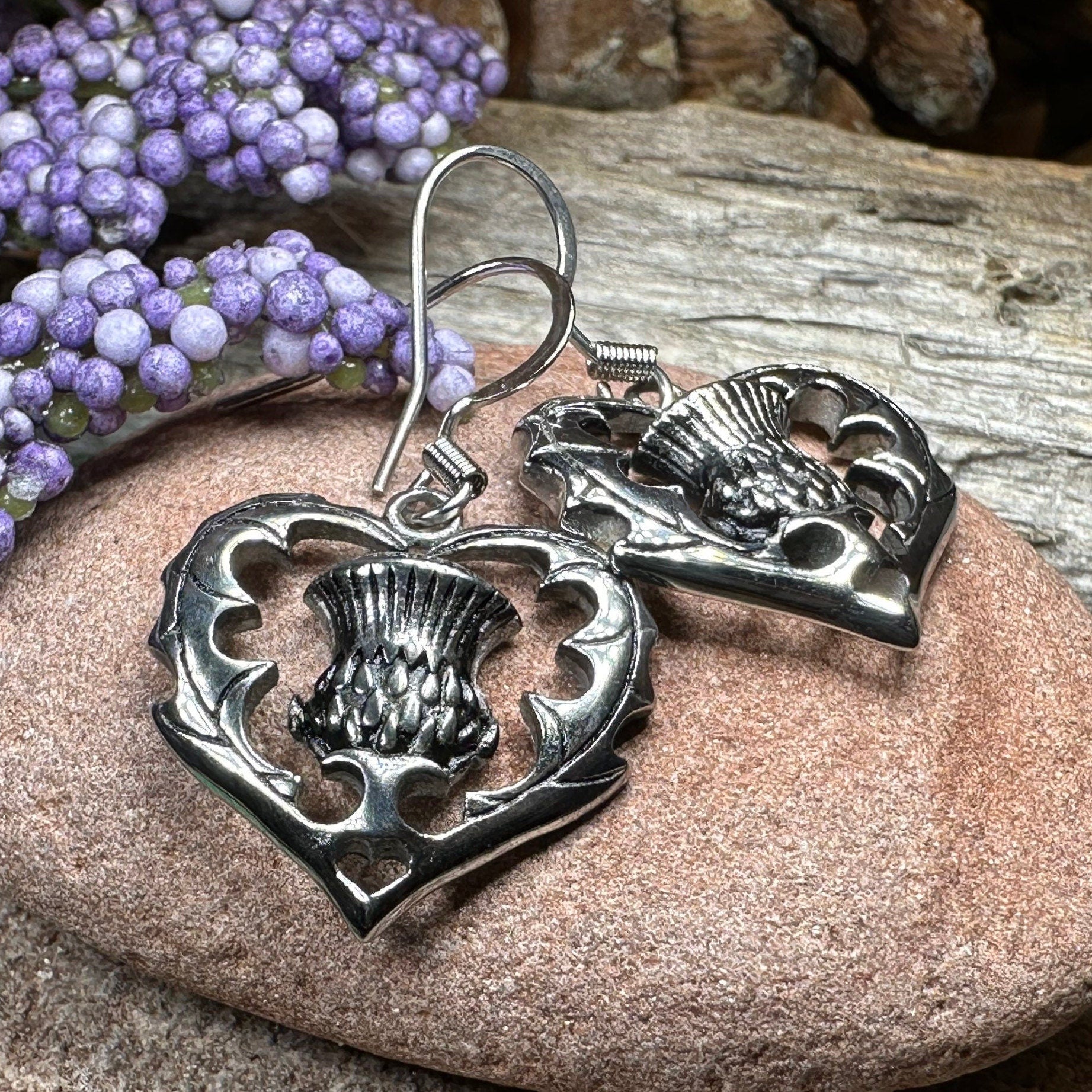 Drina Thistle Earrings