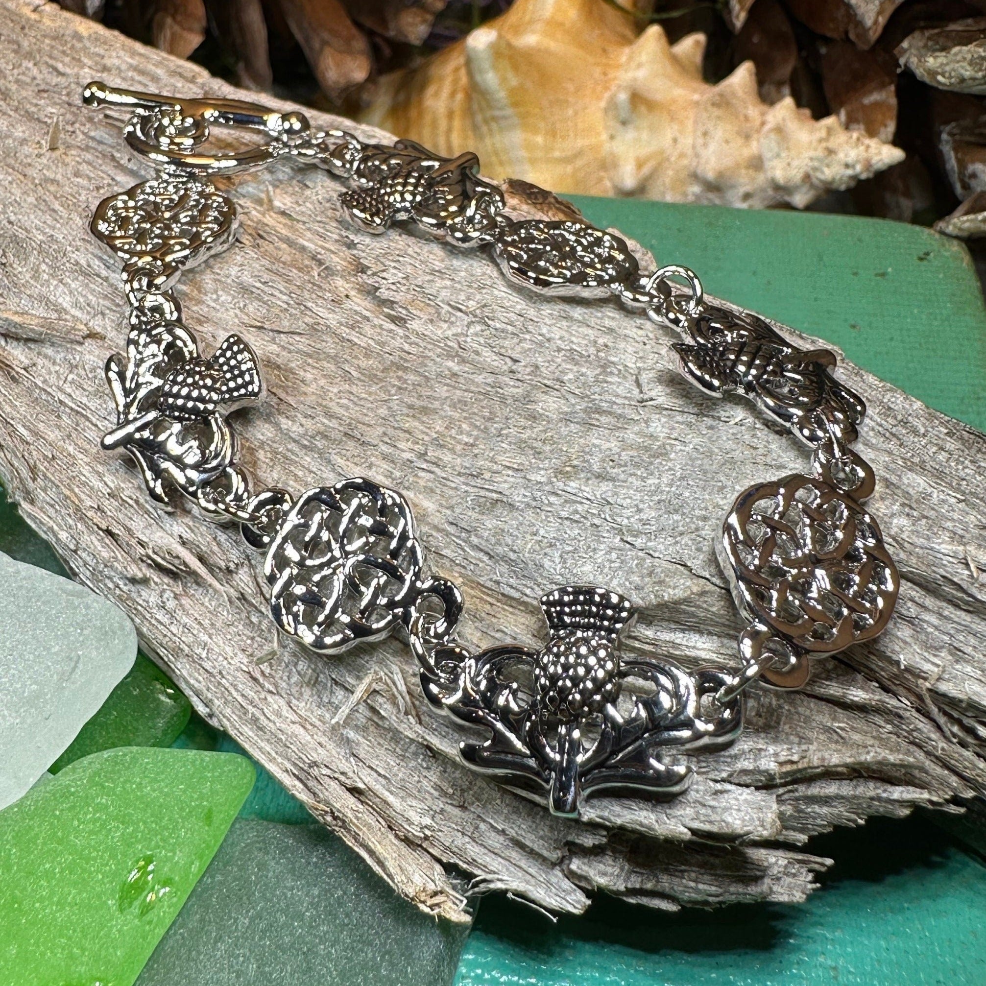 Celtic Thistle Bracelet