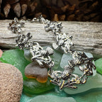 Pewter Thistle Bracelet