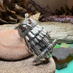 Athena Owl Necklace & Brooch