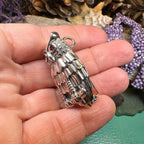 Athena Owl Necklace & Brooch