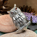 Athena Owl Necklace & Brooch