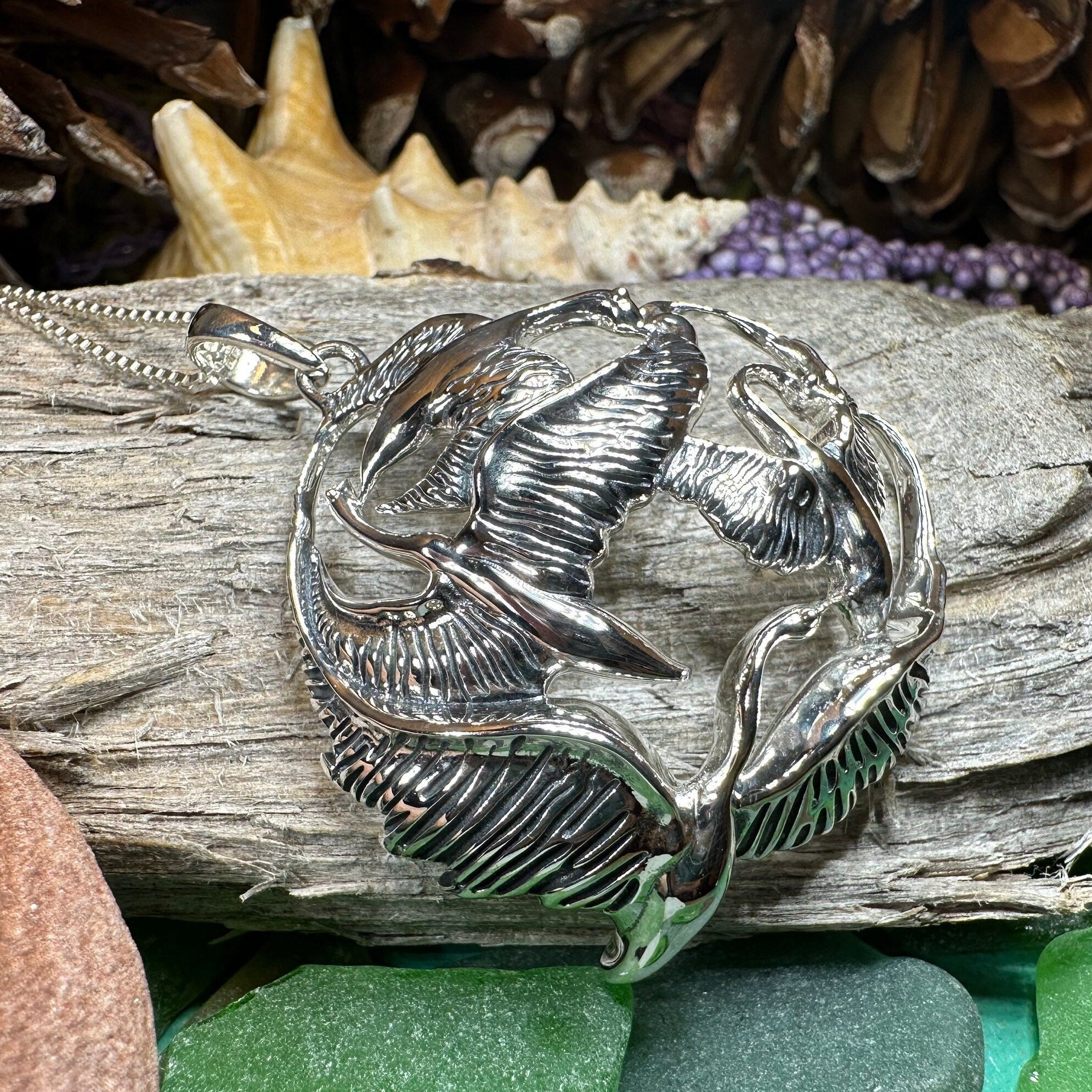 Children of Lir Swan Necklace