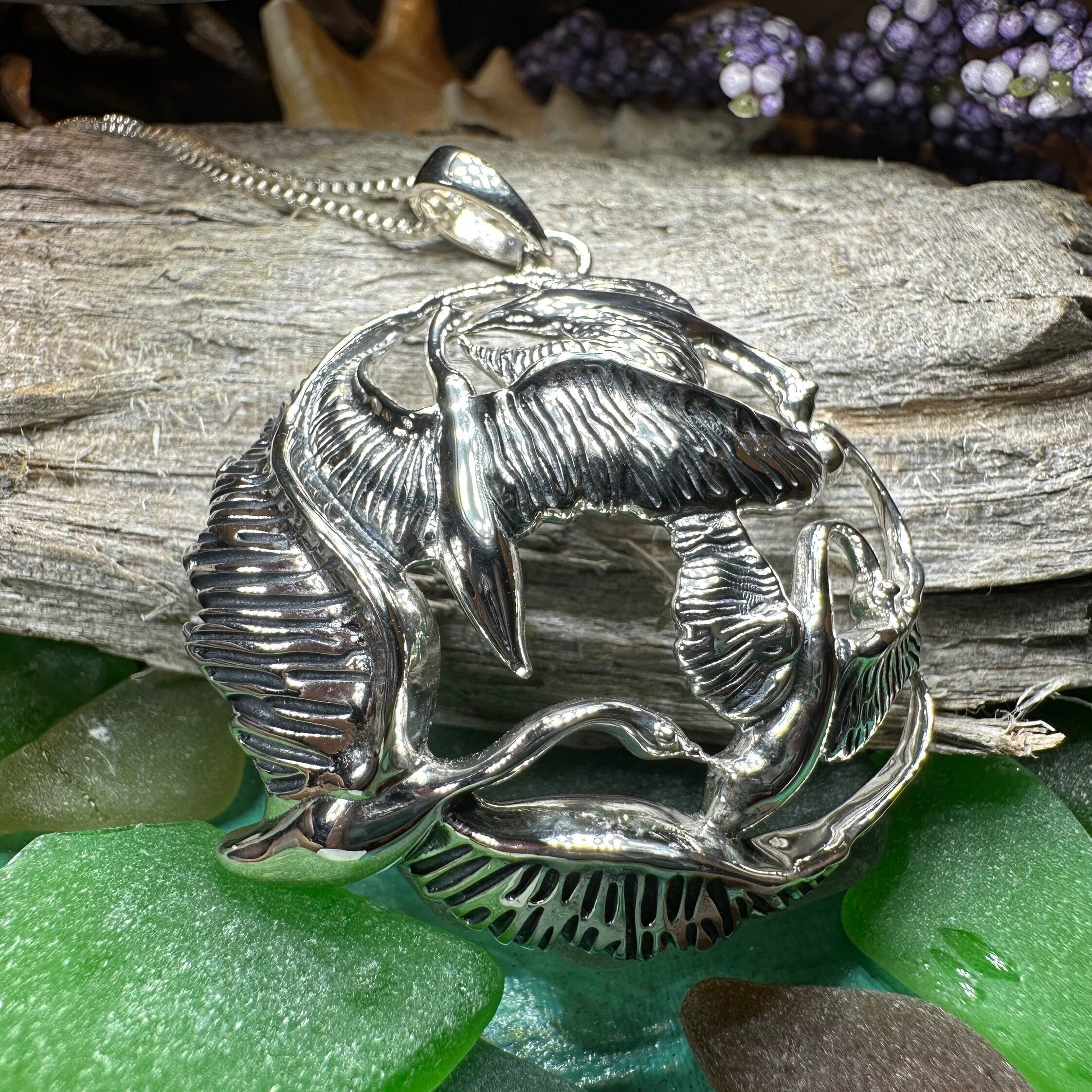 Children of Lir Swan Necklace