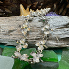 Emerald Shamrock Irish Bracelet