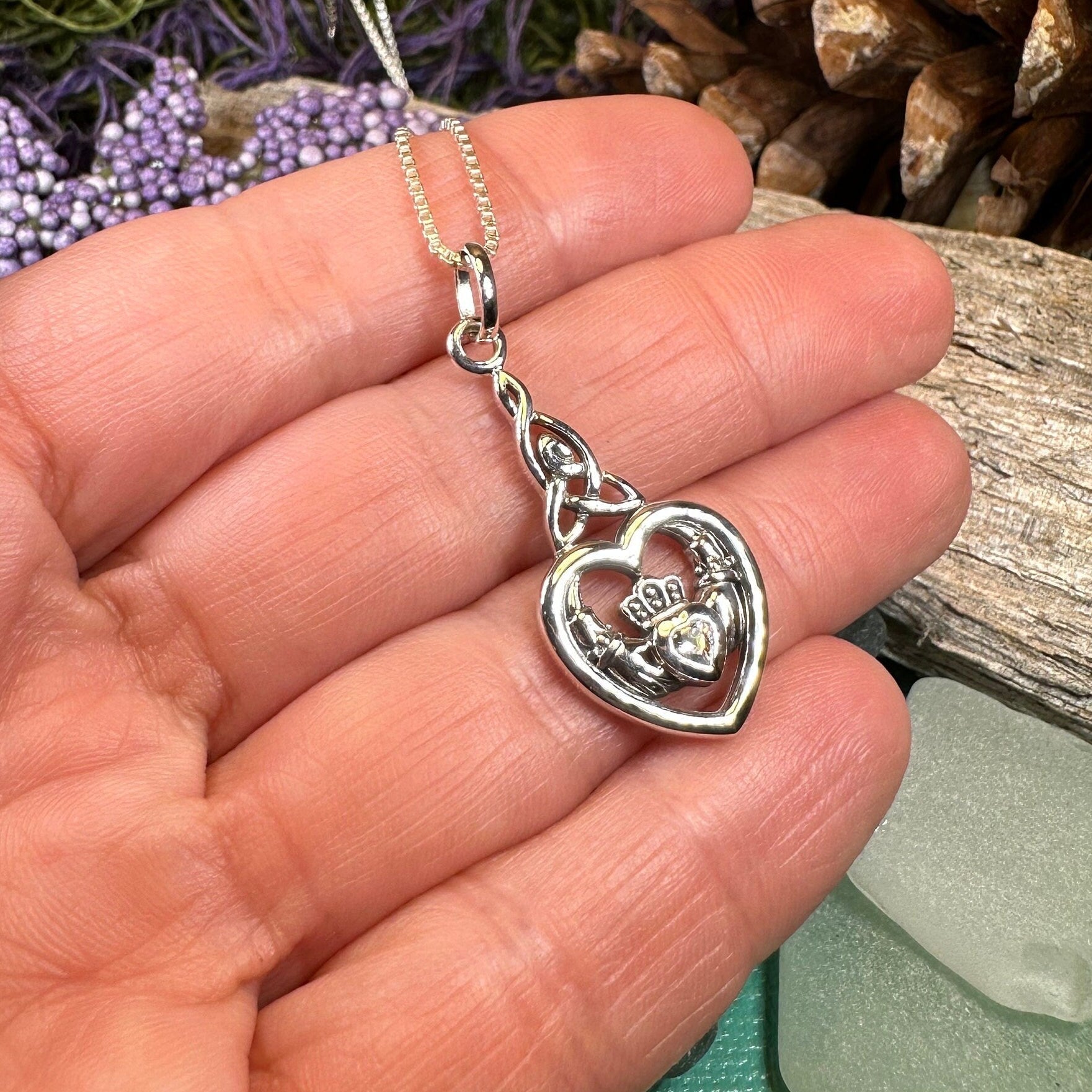 Evermore Claddagh Necklace