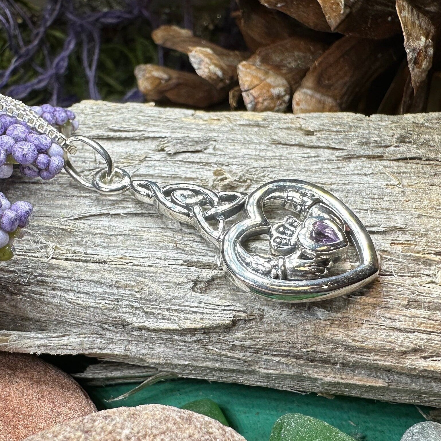 Evermore Claddagh Necklace