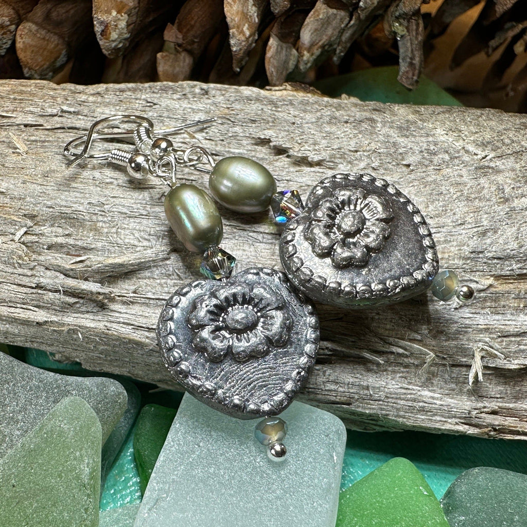 Victorian Pearl Earrings