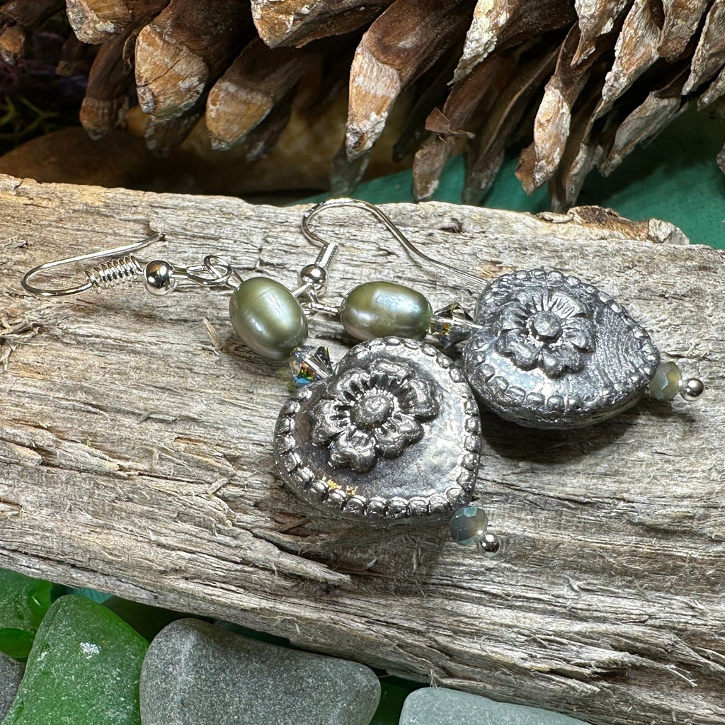 Victorian Pearl Earrings