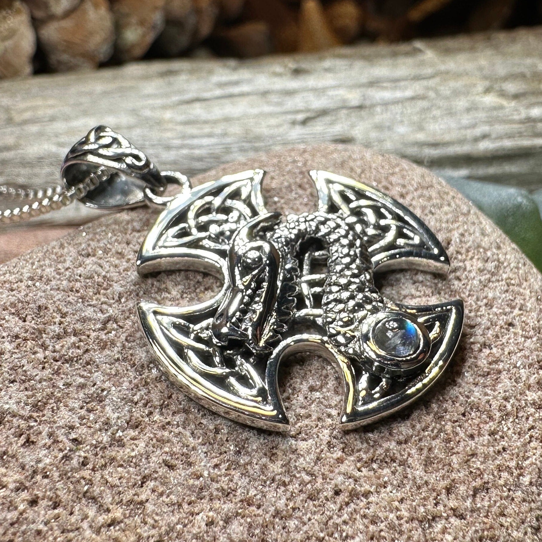 Dragonheart Celtic Cross Necklace