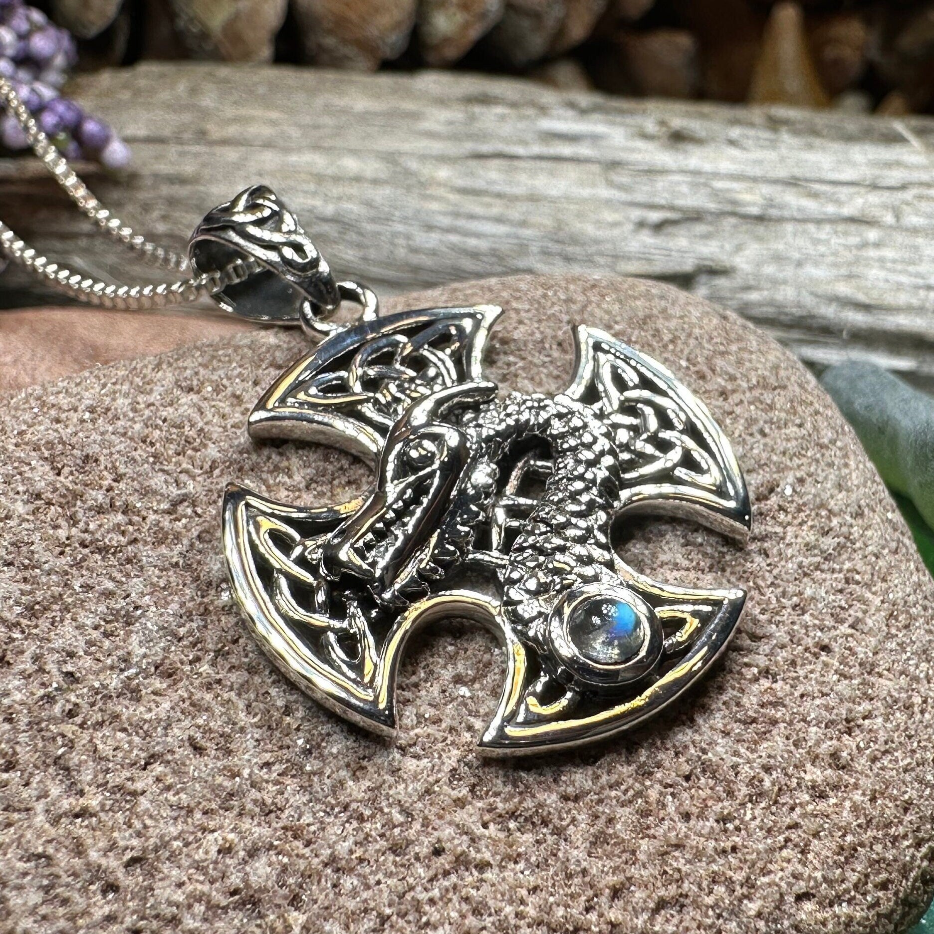 Dragonheart Celtic Cross Necklace