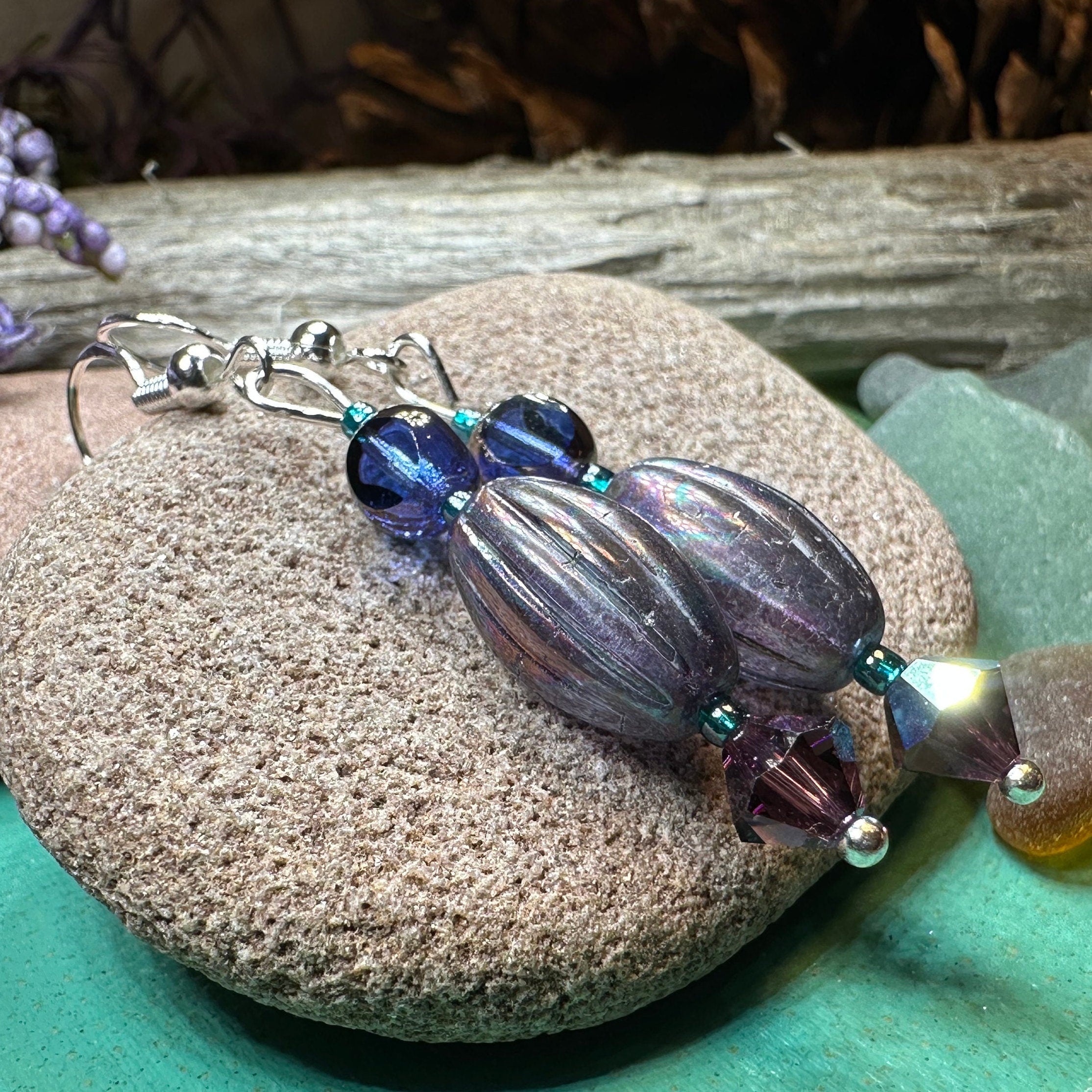 Summer Rain Crystal Earrings