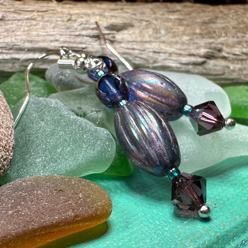 Summer Rain Crystal Earrings