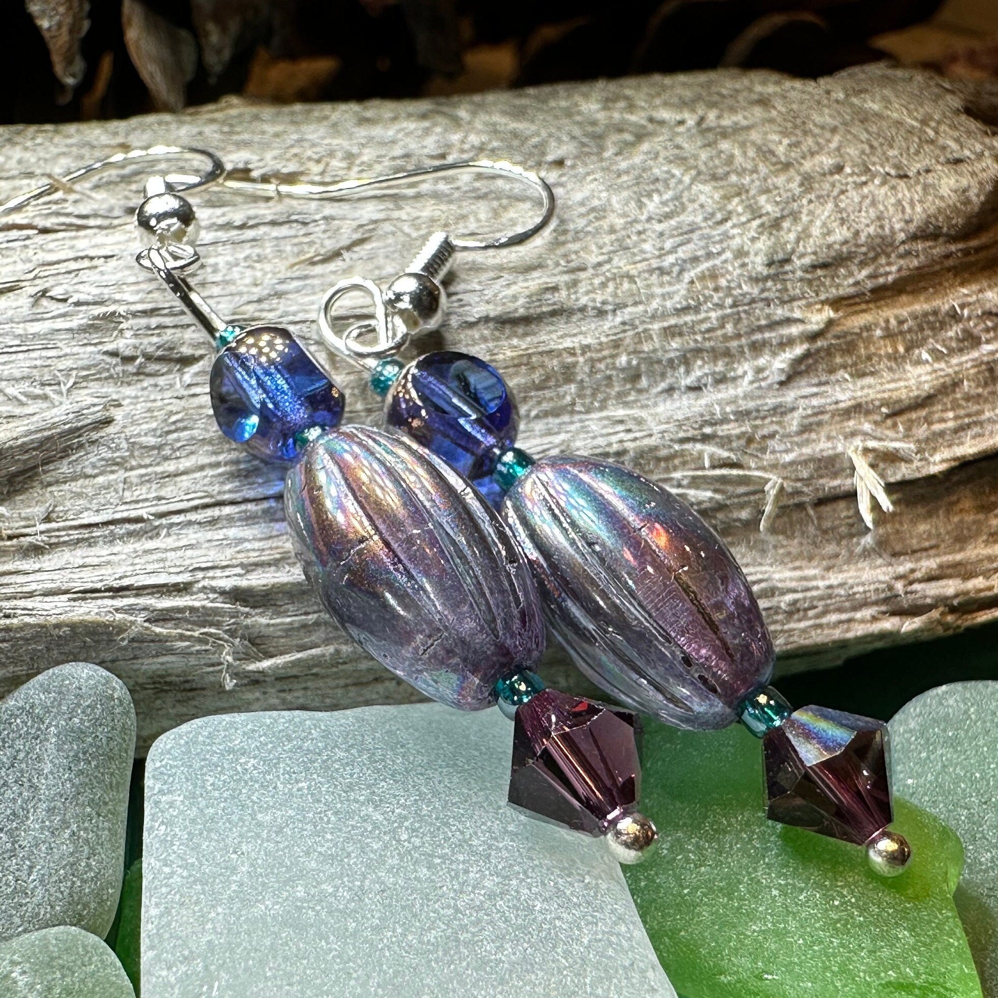 Summer Rain Crystal Earrings