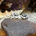 Petite Double Thistle Earrings