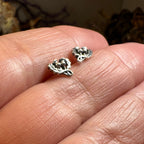 Petite Double Thistle Earrings