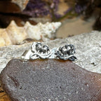 Petite Double Thistle Earrings