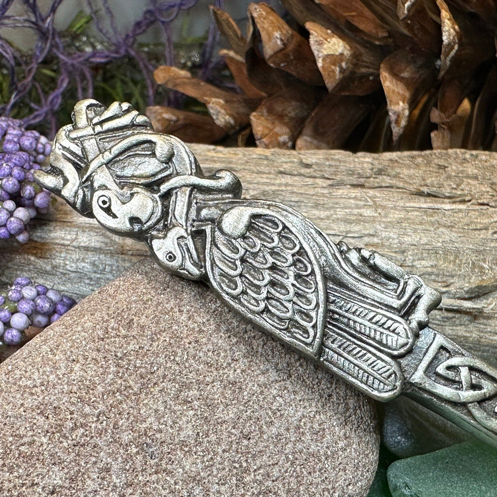 Celtic Birds Kilt Pin