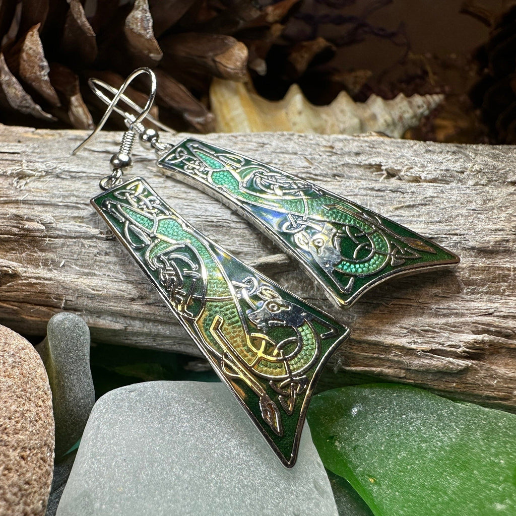 Dorcha Celtic Earrings
