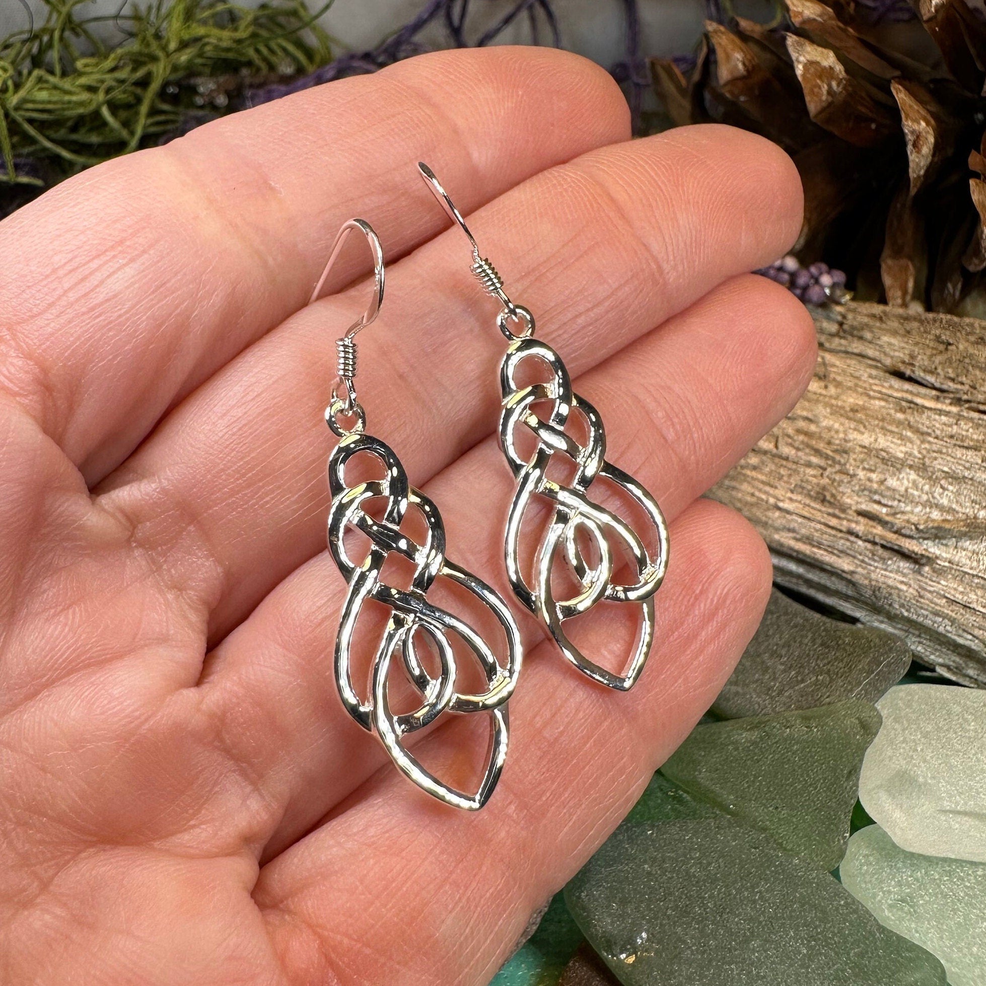 Deryn Celtic Earrings