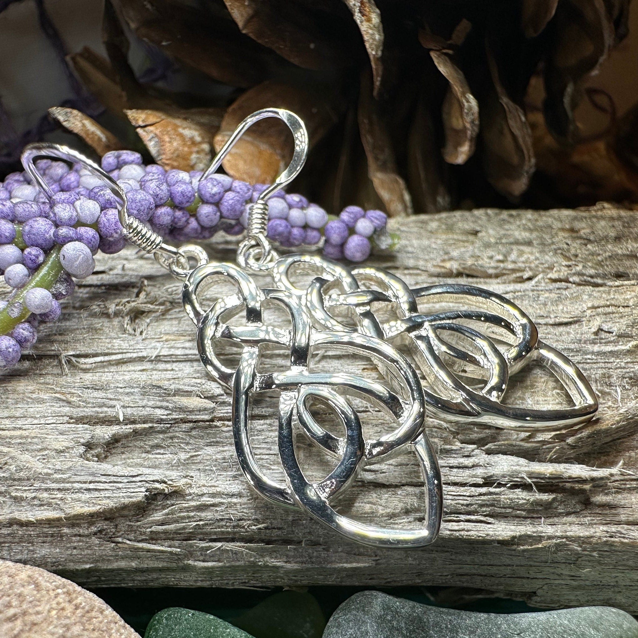 Deryn Celtic Earrings