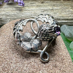 Thistle & Shamrock Brooch