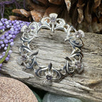 Arran Amethyst Thistle Brooch