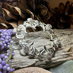 Arran Amethyst Thistle Brooch