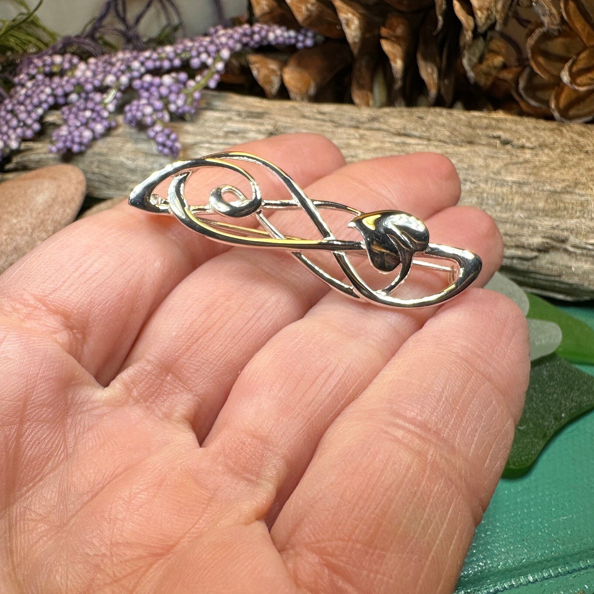 Maggie Mackintosh Leaf Brooch